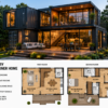 2 story container home