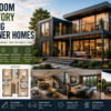 4 bedroom two story shipping container homes 1