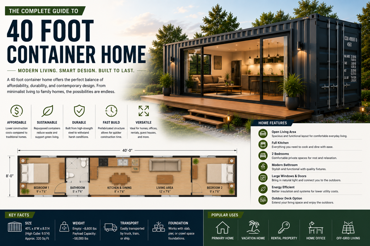 40 foot container home