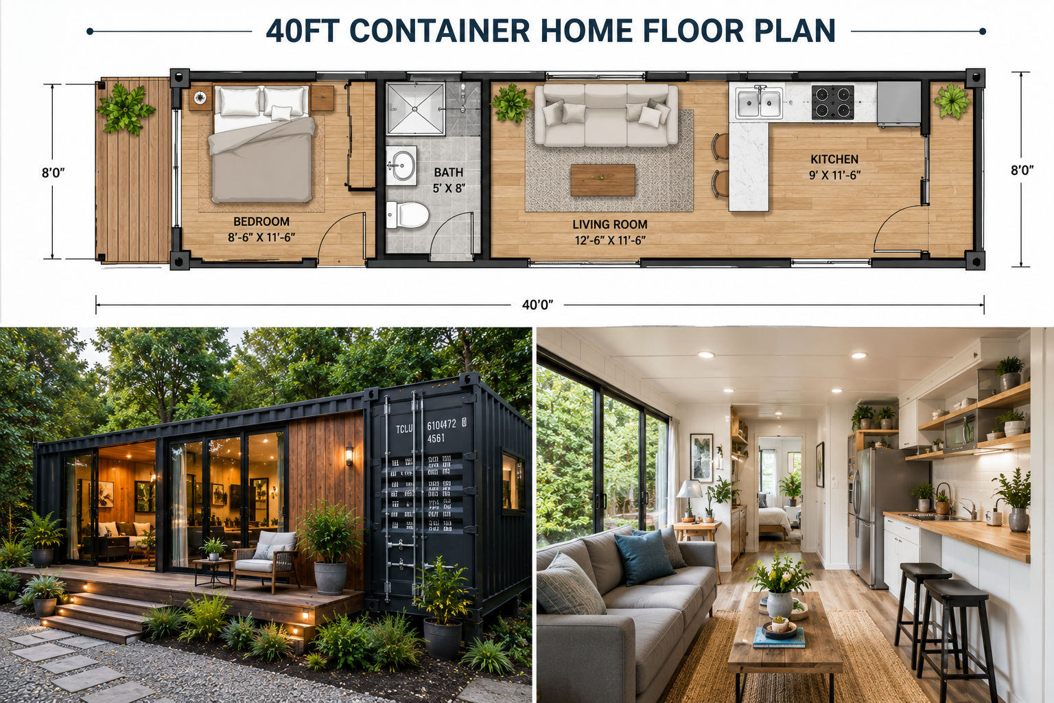 container home floor plans