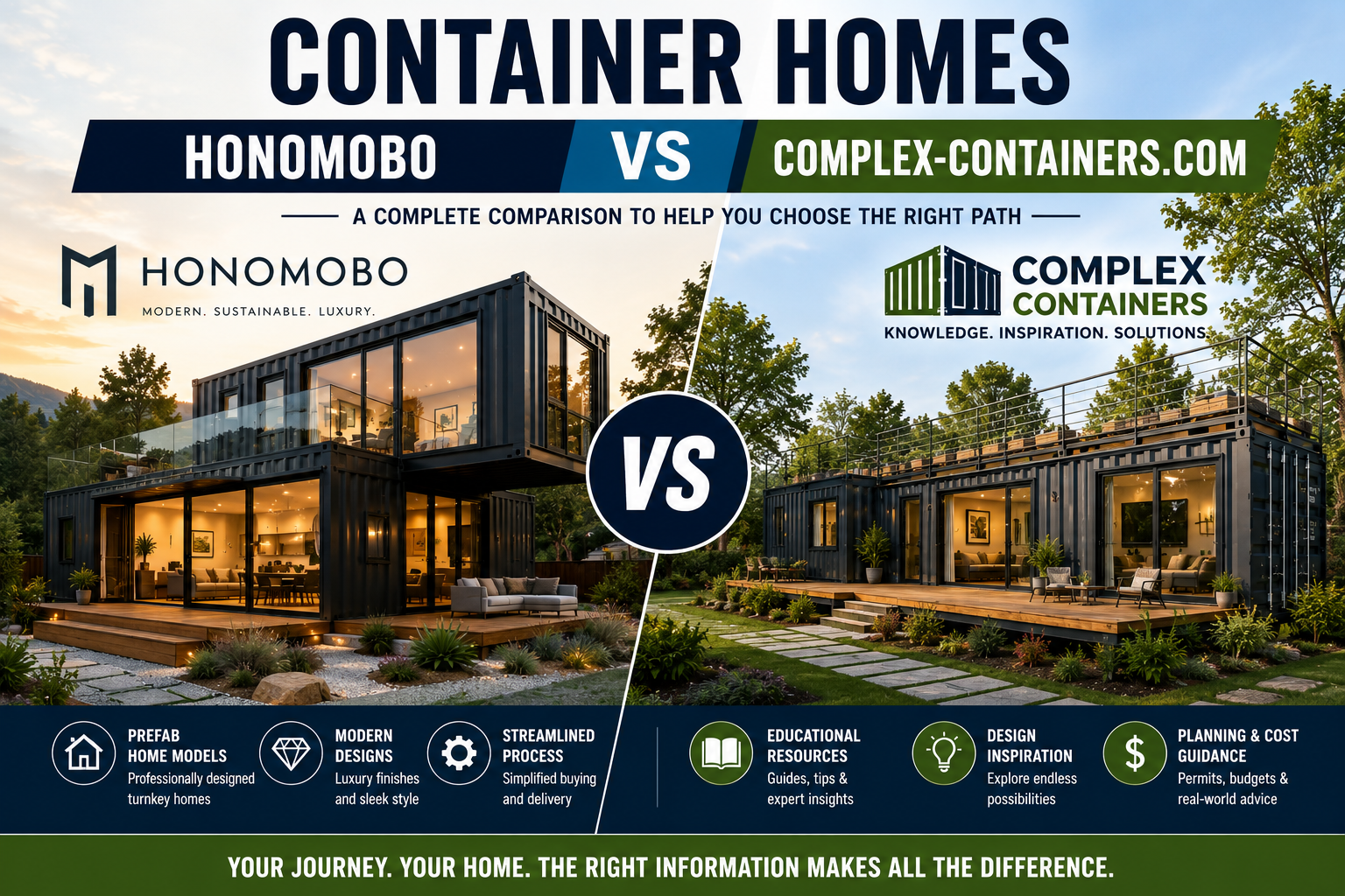 Container Homes Honomobo vs Complex Containers: Which Option Is Right for Your Modern Home Project?