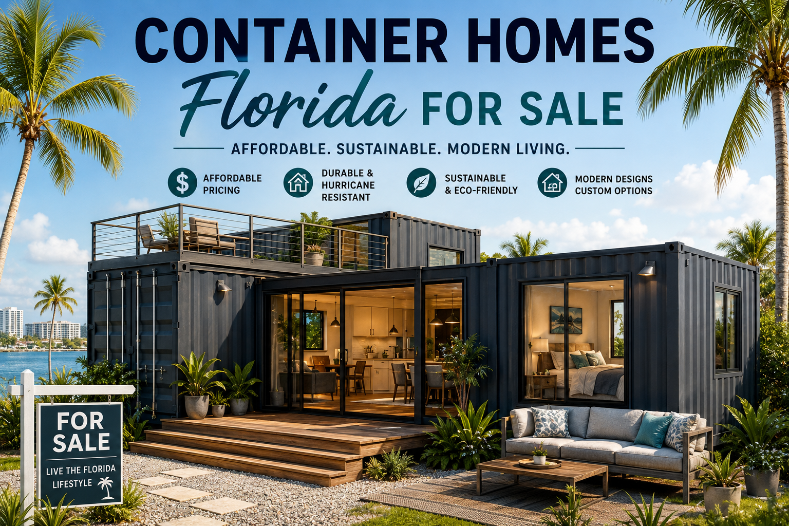 container homes florida for sale
