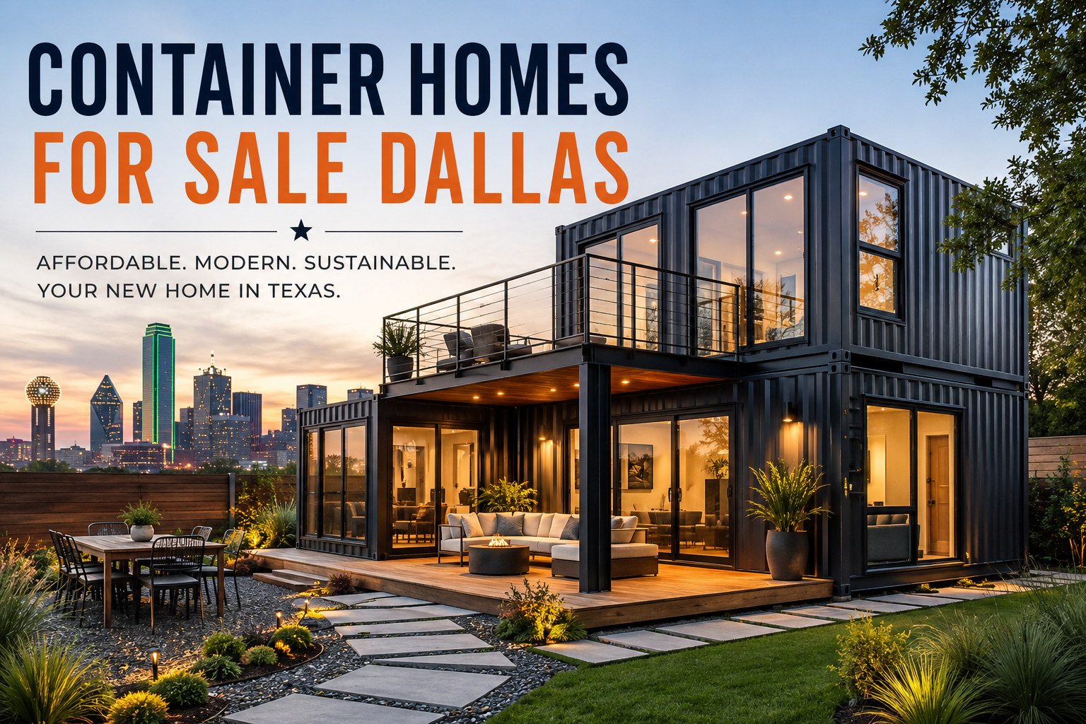 container homes for sale dallas​ 1