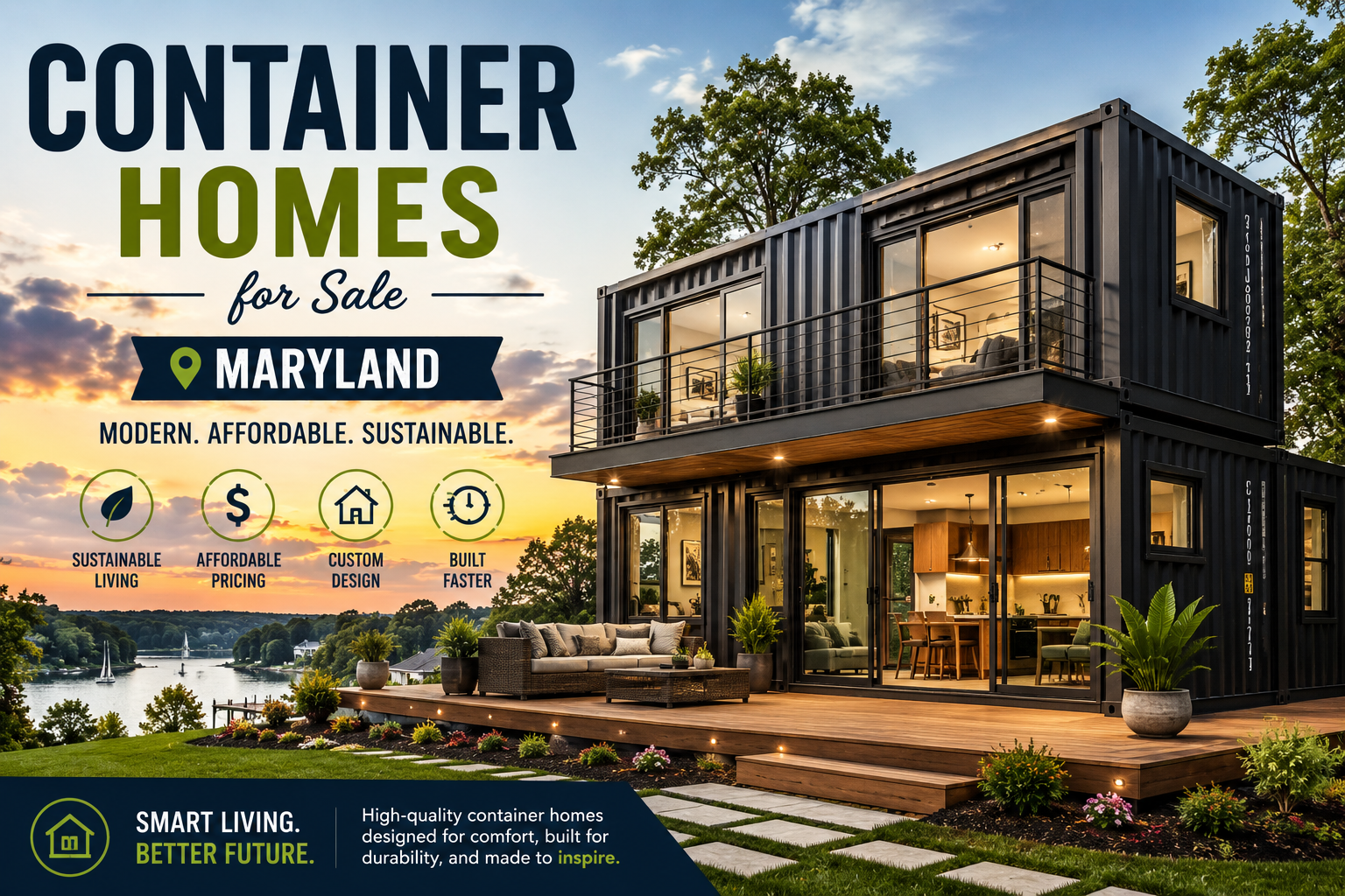 container homes for sale maryland​