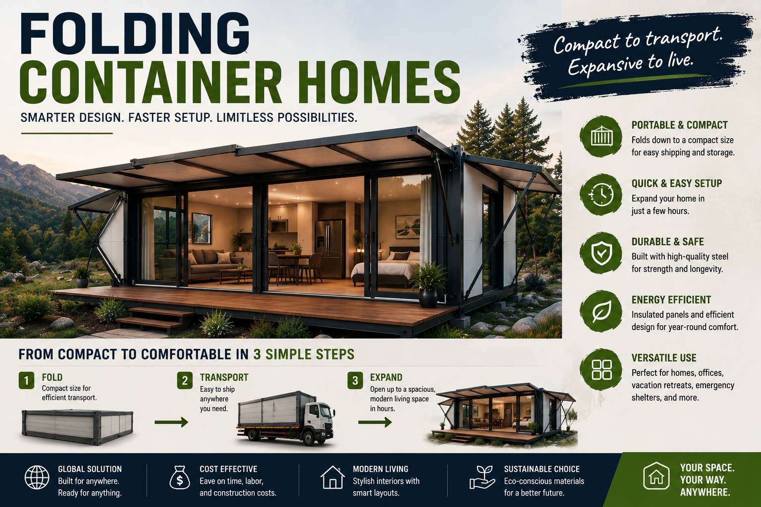 folding container homes