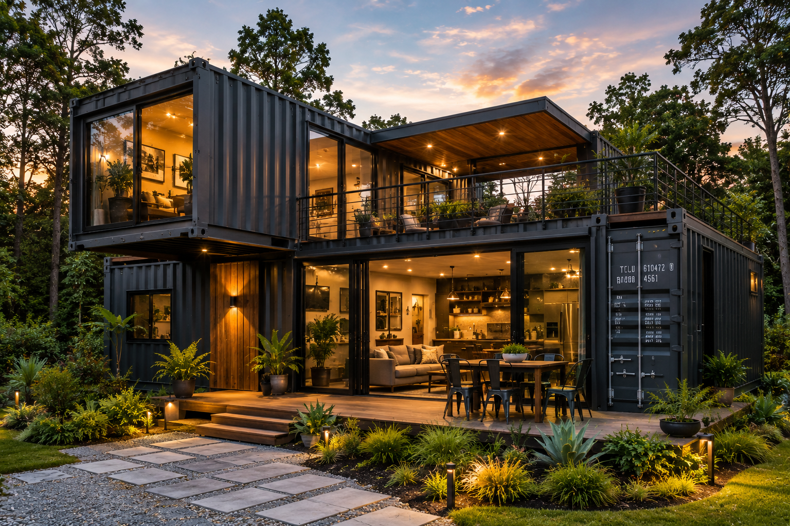 modern container homes